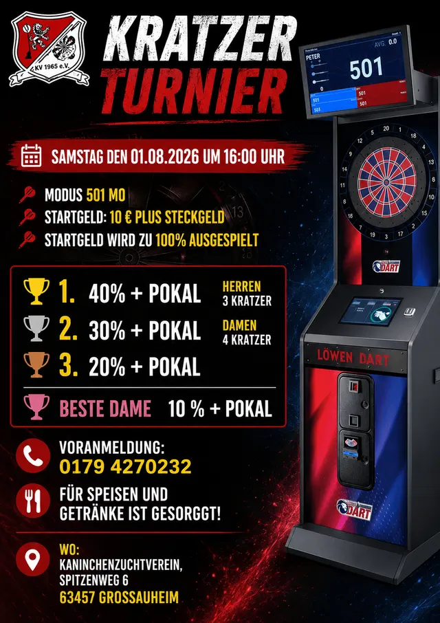 Kratzerturnier bei den Hasen!