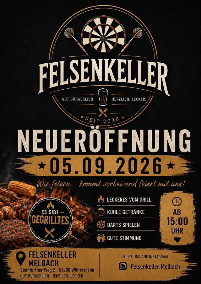Felsenkeller Neueröffnung